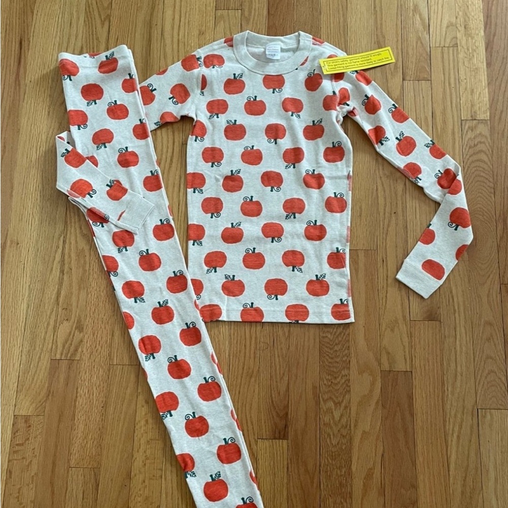 Hanna Andersson pumpkin pajamas